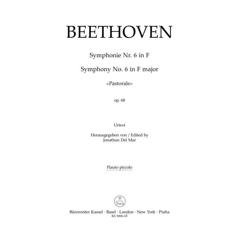 Symphony No. 6 in F, Op.68 (Pastoral) Wind Set - Ludwig van Beethoven