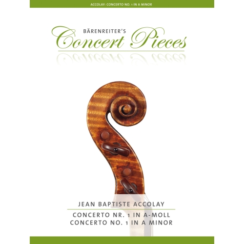 Concerto No. 1 for Violin in A minor Violin and Piano - Jean Baptiste Accolay