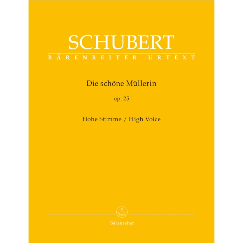 Die Schoene Muellerin Op.25 High Voice - Franz Schubert