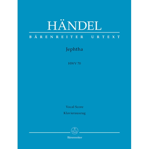 Jephtha (HWV 70) (E)  - George Frideric Handel