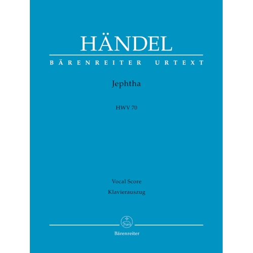 Jephtha (HWV 70) (E)  -...