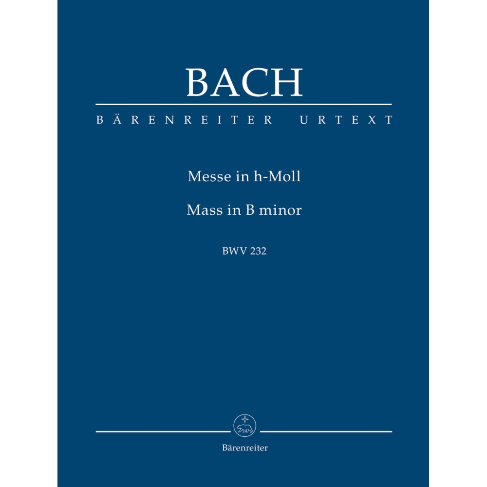 Mass in B minor NEW EDITION (BWV 232) Study Score - Johann Sebastian Bach / Johann Sebastian Bach