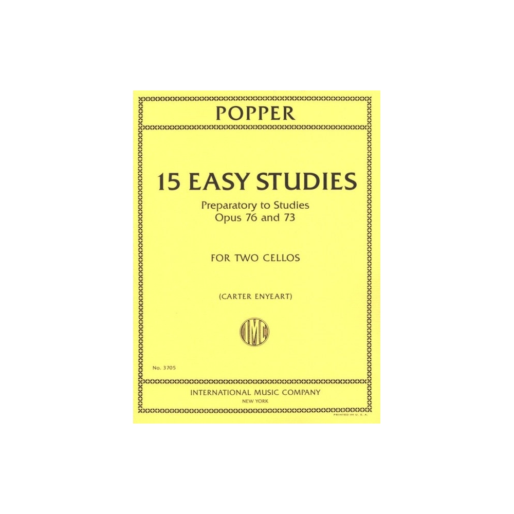 Popper, David - 15 Easy Studies