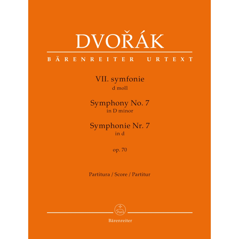 Symphony No.7 in D minor Op.70 Full Score - Antonín Dvorák
