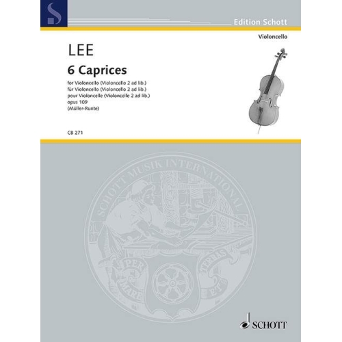 Lee, Sebastian - 6 Caprices...