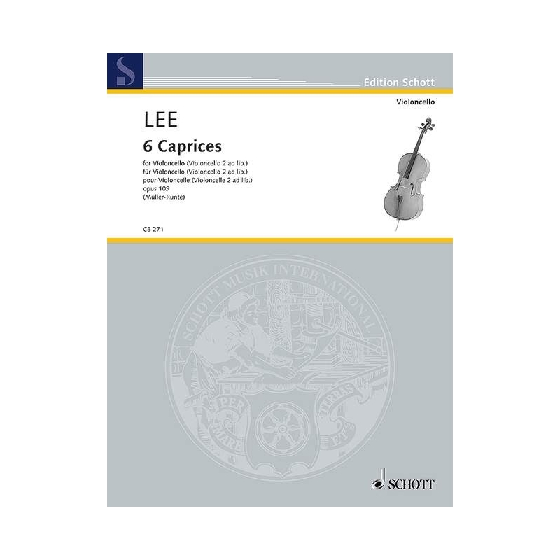 Lee, Sebastian - 6 Caprices op. 109
