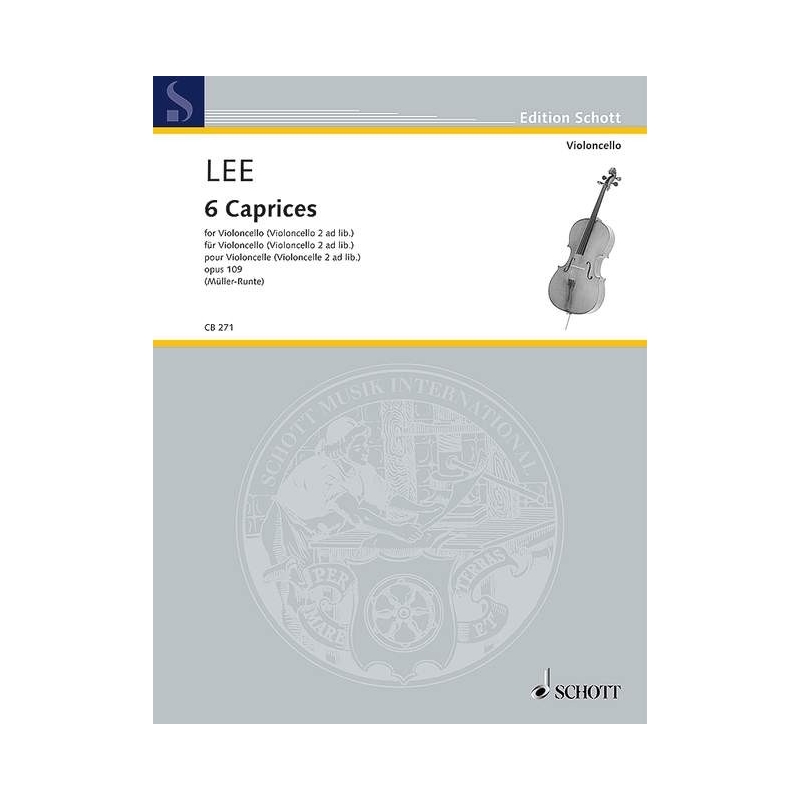 Lee, Sebastian - Six Caprices Opus 109