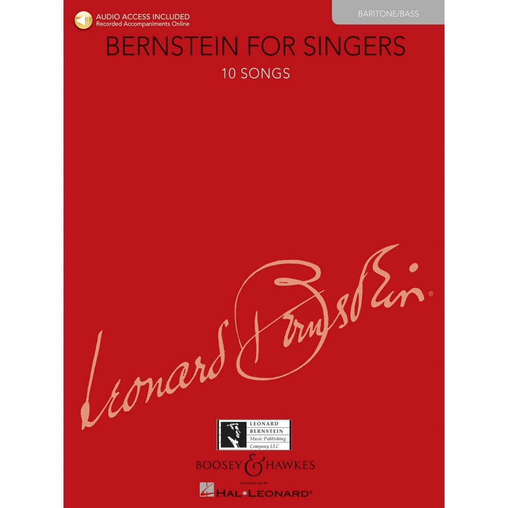 Bernstein for Singers: Baritone/Bass and Piano