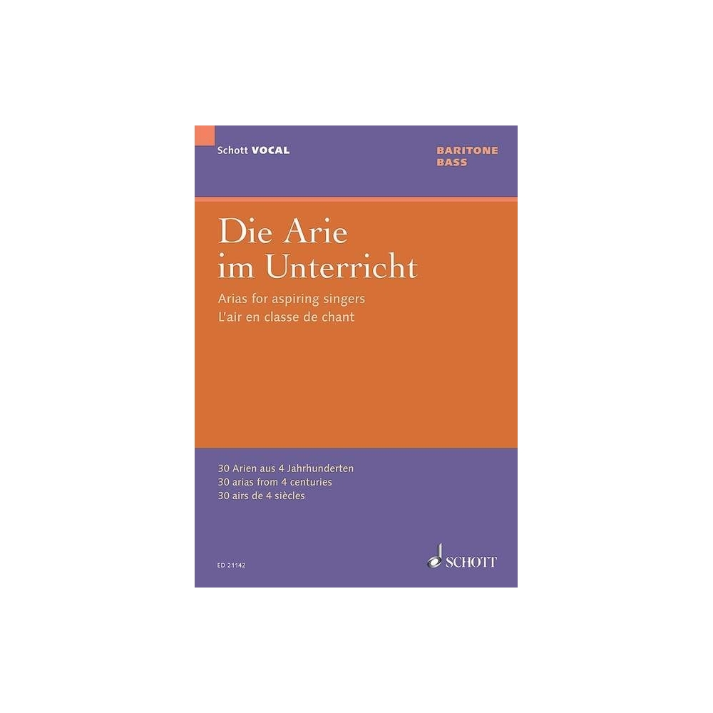 Arias for Aspiring Singers (Baritone/Bass Edition)