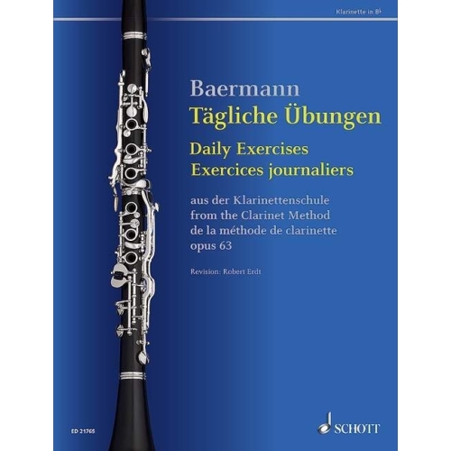 Baerman, Carl - Daily Studies for the Clarinet