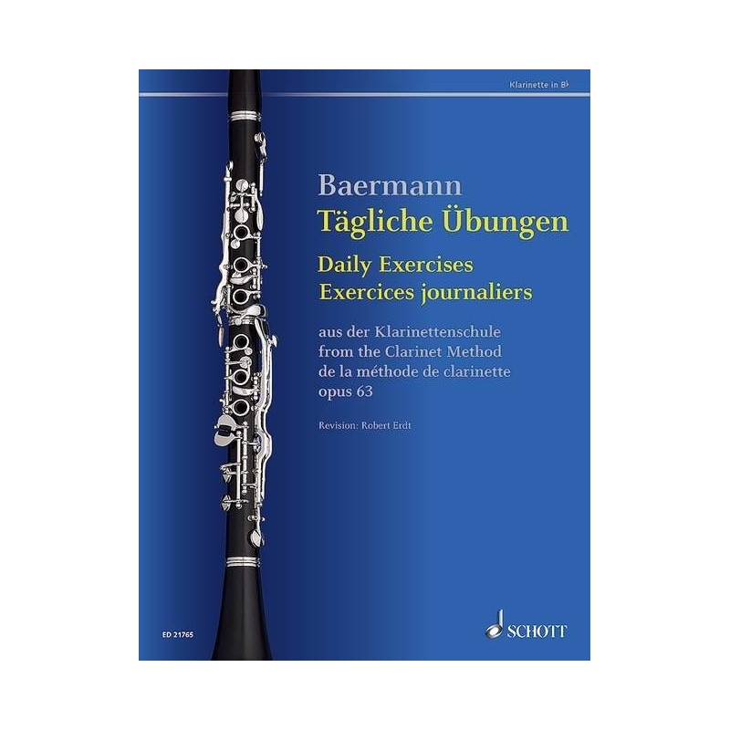 Baermann, Carl - Daily Exercises op. 63 