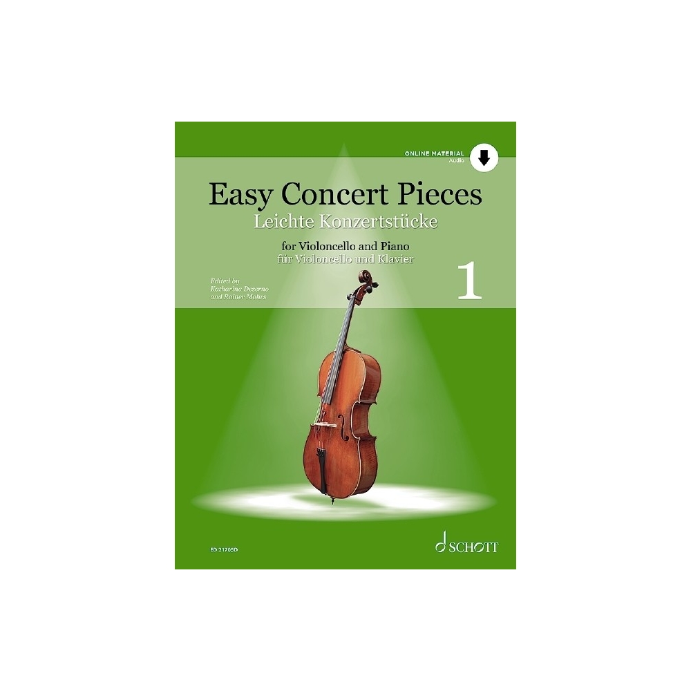 Easy Concert Pieces for Cello Volume 1