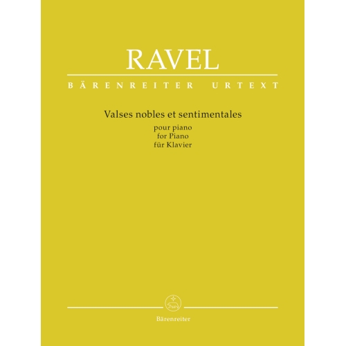 Ravel, Maurice - Valses nobles et sentimentales (Piano)