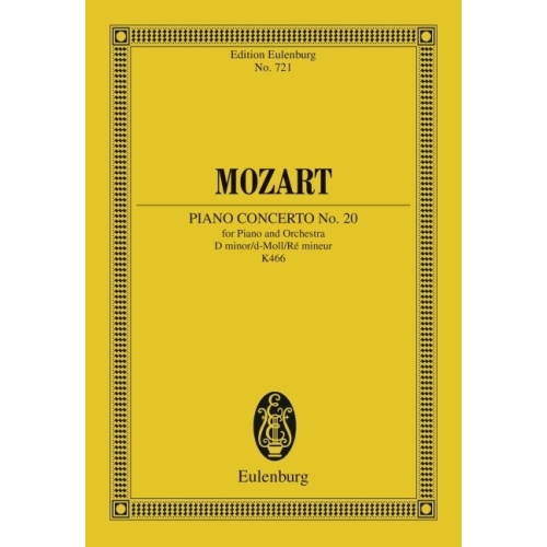 Mozart, W.A - Concerto No. 20 D minor KV 466