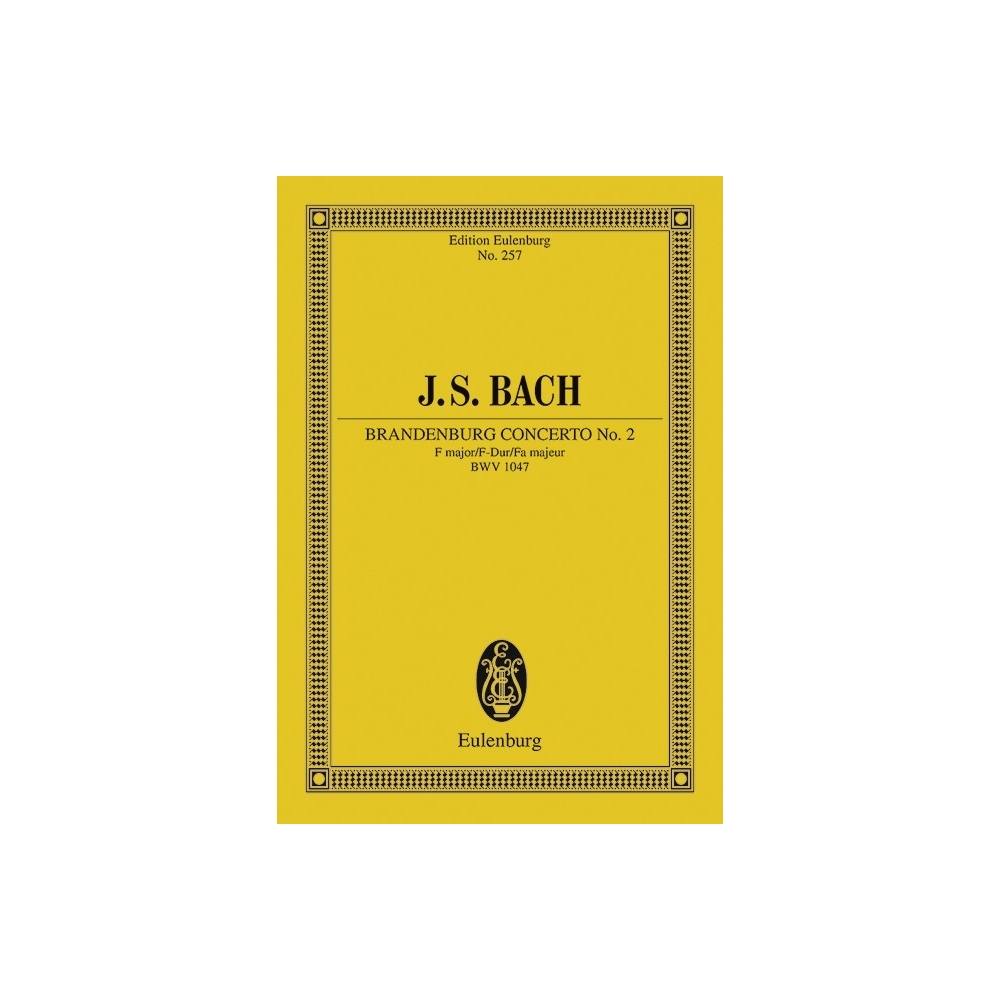Bach, J.S - Brandenburg Concerto No. 2 F major BWV 1047 