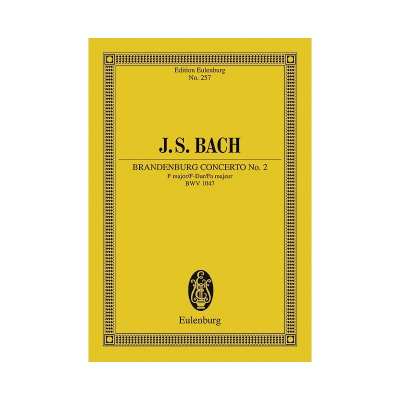 Bach, J.S - Brandenburg Concerto No. 2 F major BWV 1047