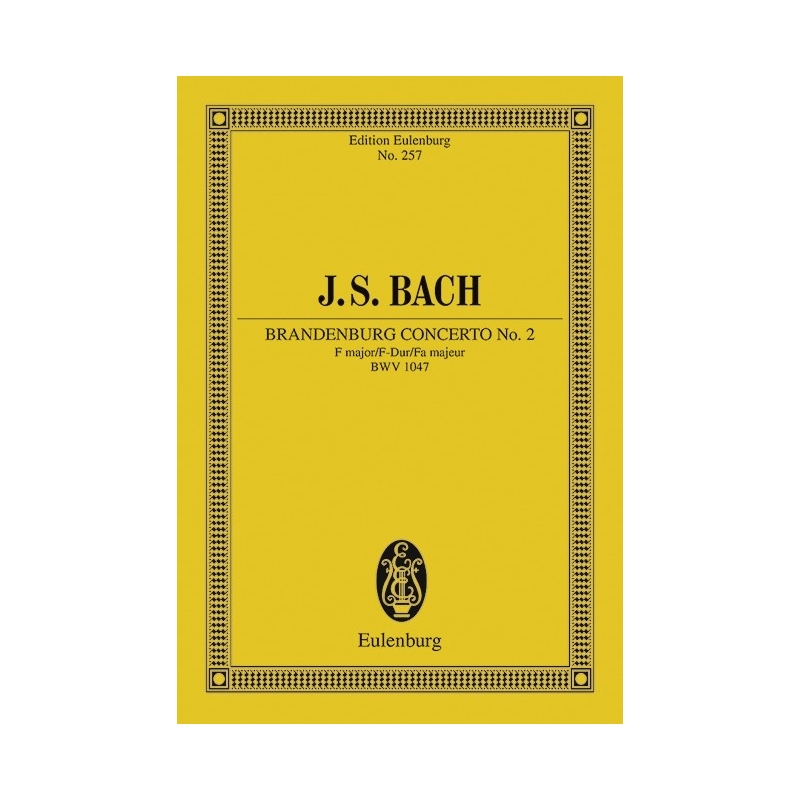 Bach, J.S - Brandenburg Concerto No. 2 F major BWV 1047 