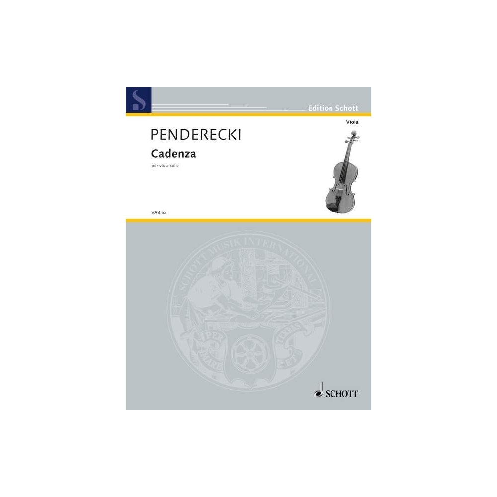 Penderecki, Krzysztof - Cadenza