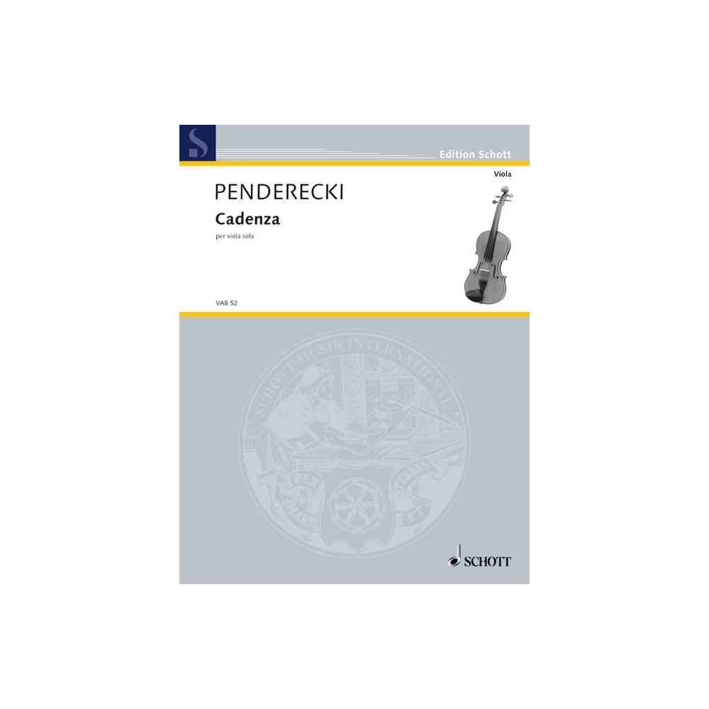 Penderecki, Krzysztof - Cadenza 