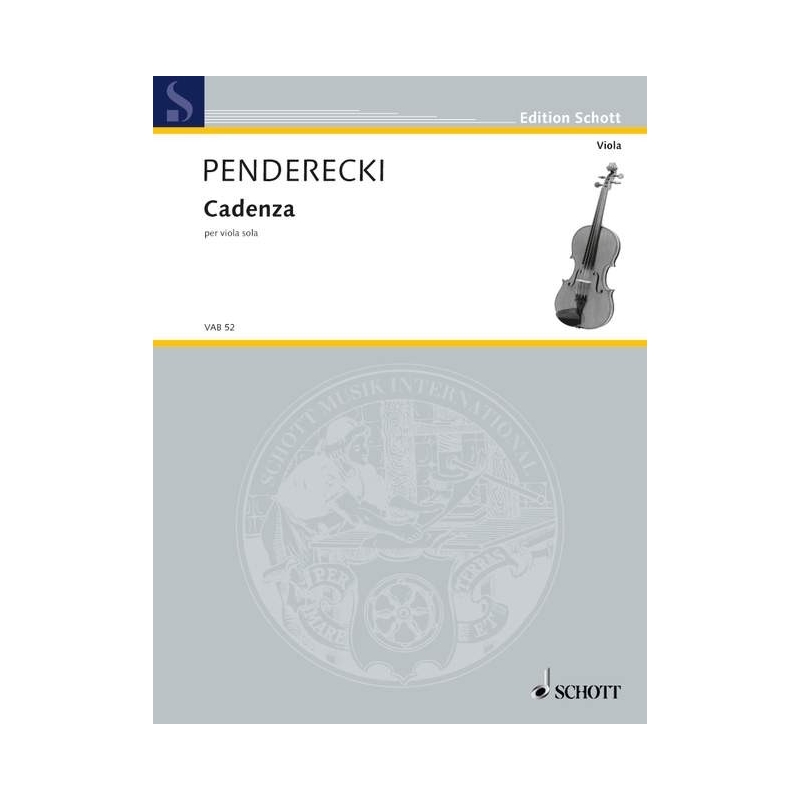 Penderecki, Krzysztof - Cadenza