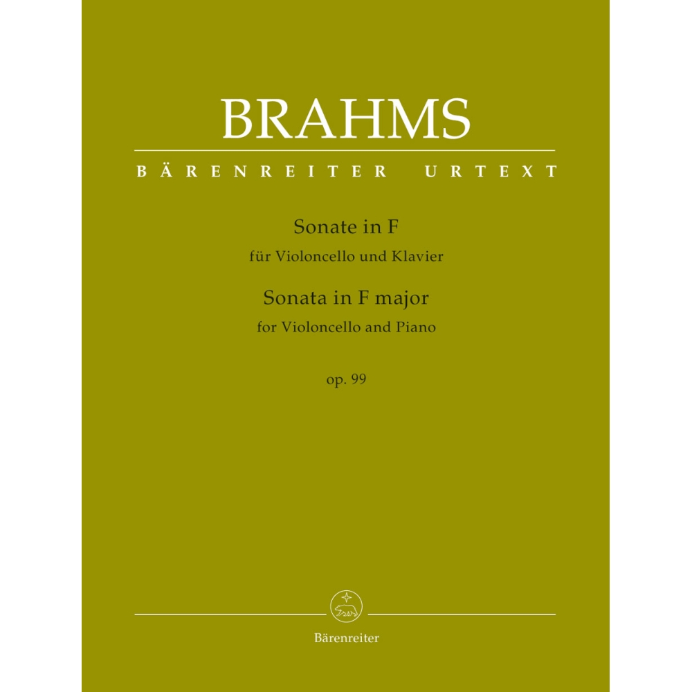 Brahms, Johannes - Cello Sonata in F