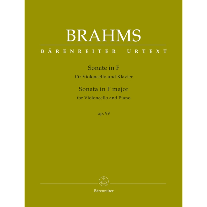 Brahms, Johannes - Cello Sonata in F