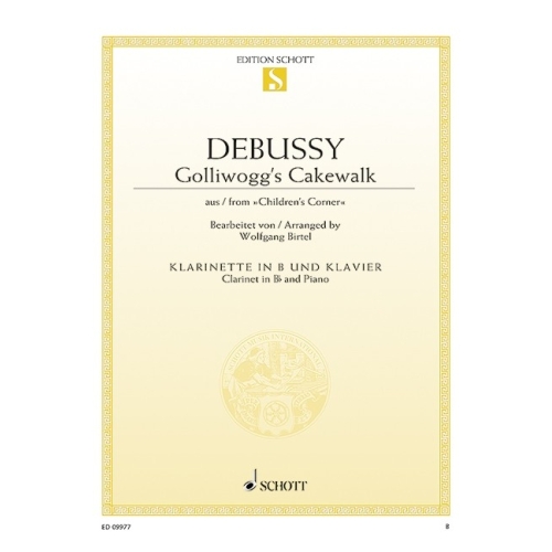 Debussy, Claude - Golliwog's Cakewalk (Clarinet)