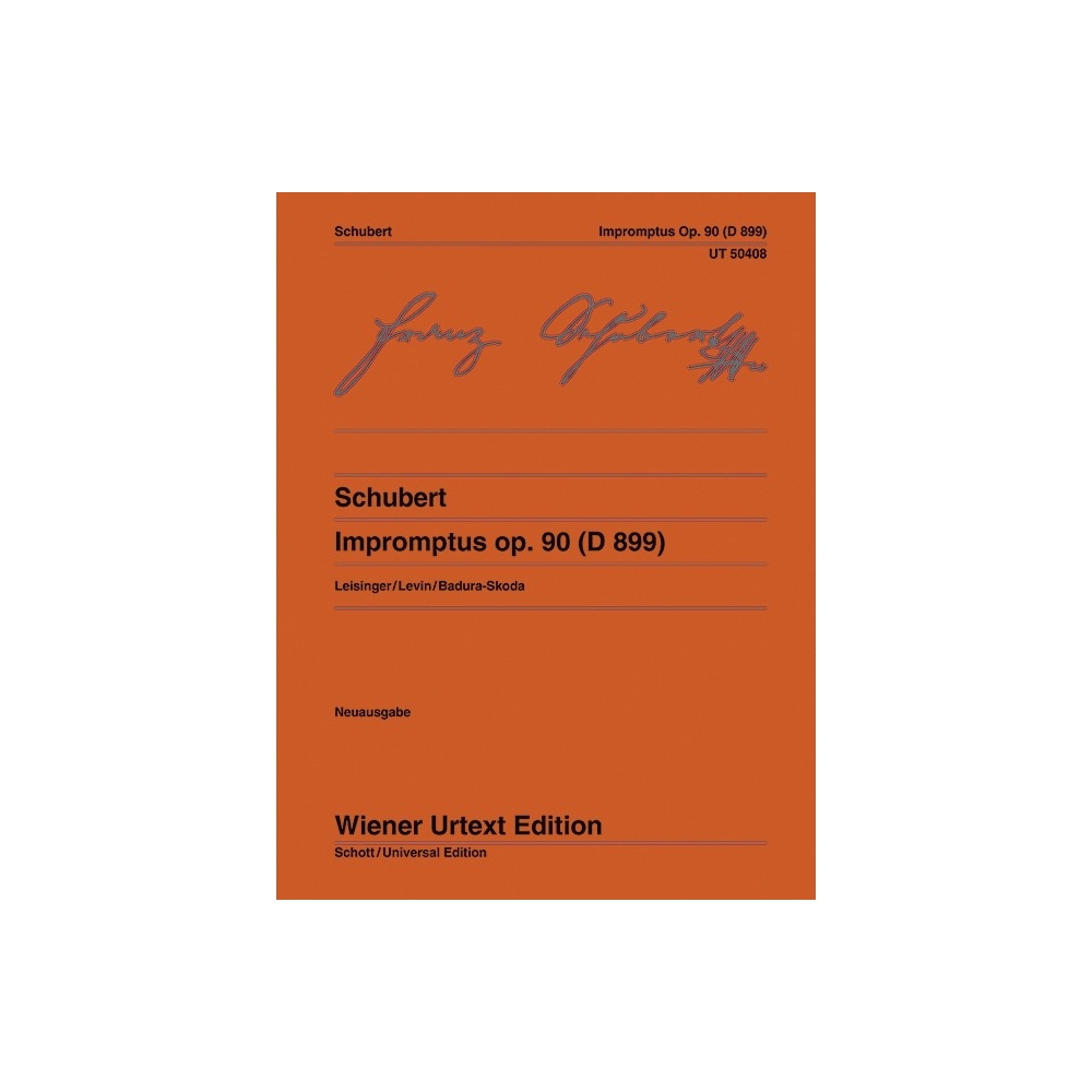 Schubert, Franz - Impromptus op. 90 D 899