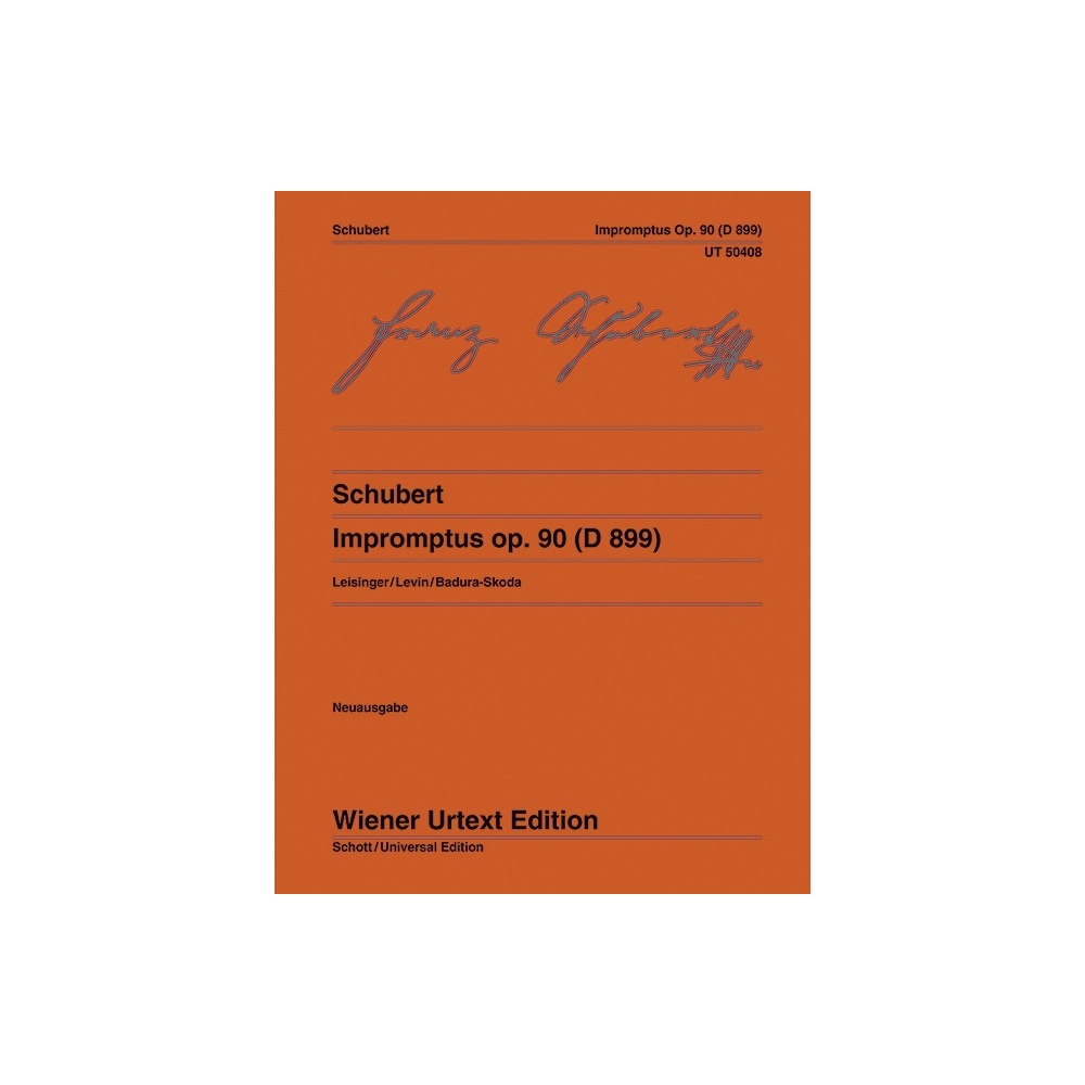 Schubert, Franz - Impromptus op. 90 D 899 