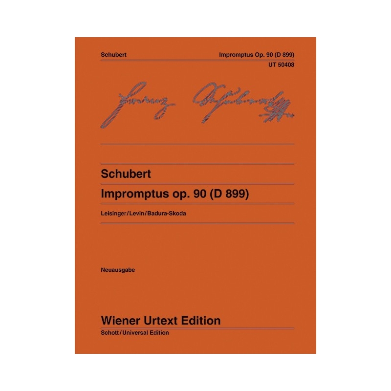Schubert, Franz - Impromptus op. 90 D 899