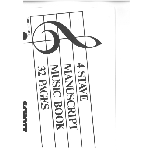 Manuscript Music Book 