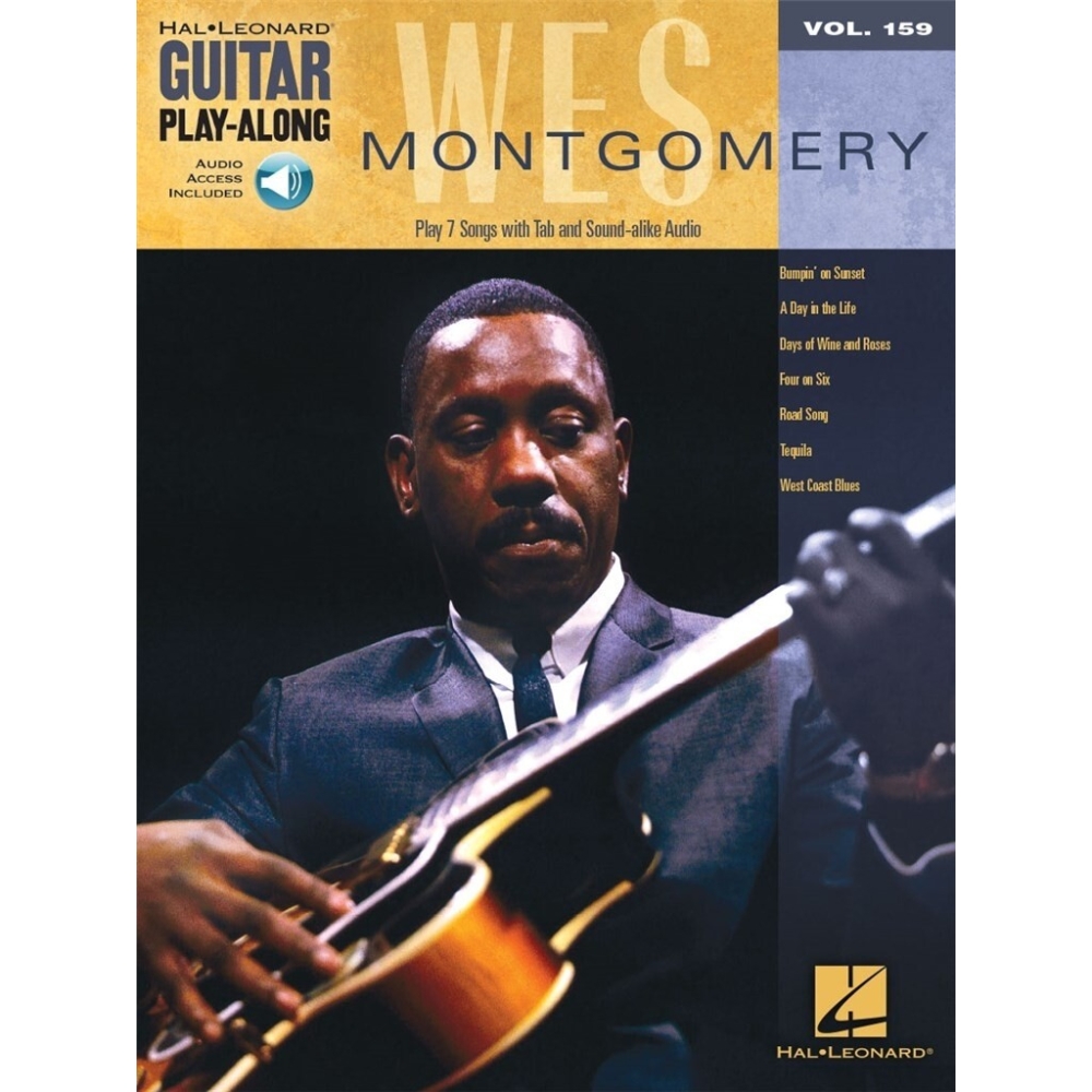 Guitar Play-Along Volume 159: Wes Montgomery (Book/Online Audio)
