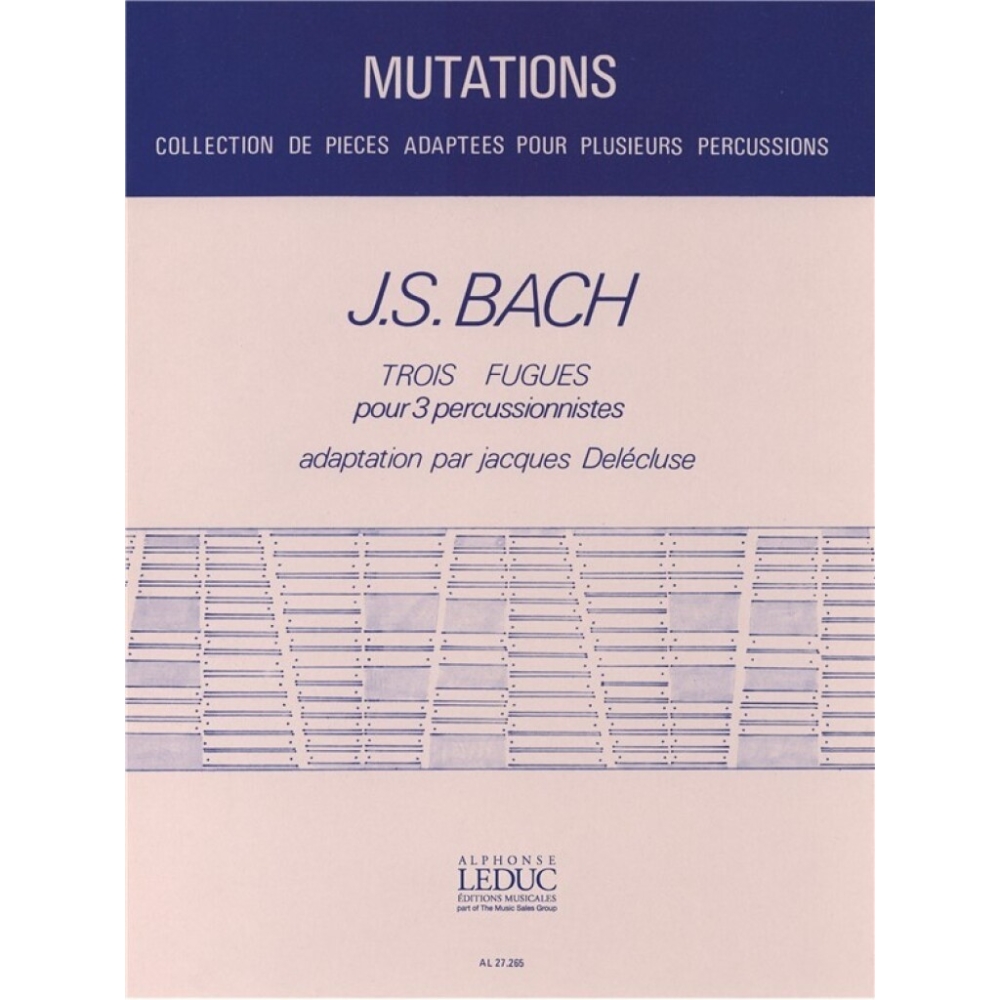 Bach, J.S - 3 Fugues (BWV900, 899 & 952)