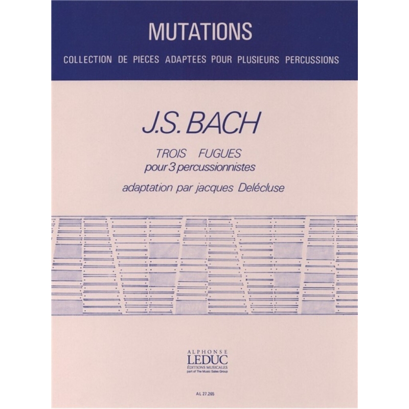 Bach, J.S - 3 Fugues