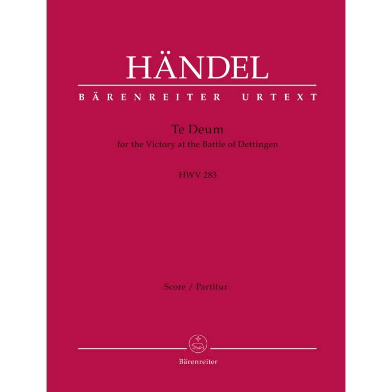 Handel, G F - Dettinger Te Deum