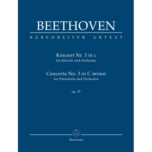 Beethoven, L van - Third Piano Concerto, C minor, Op37
