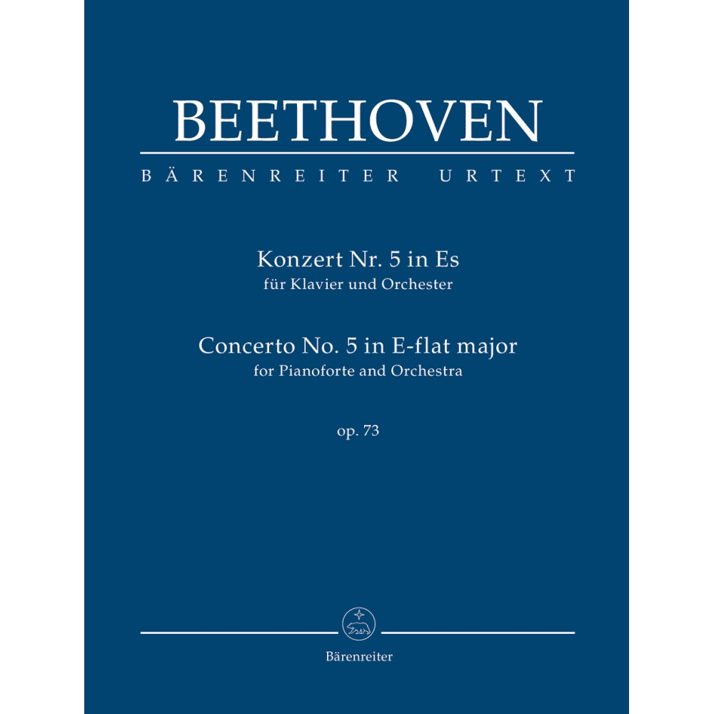 Beethoven, L van - Fifth Piano Concerto, Eb major, Op73