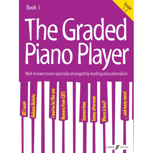 The Graded Piano Player: Grades 1-2