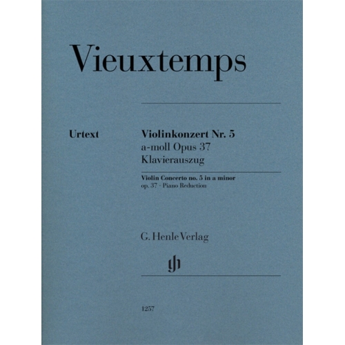Vieuxtemps, Henry - Violin Concerto no. 5 in a minor op. 37