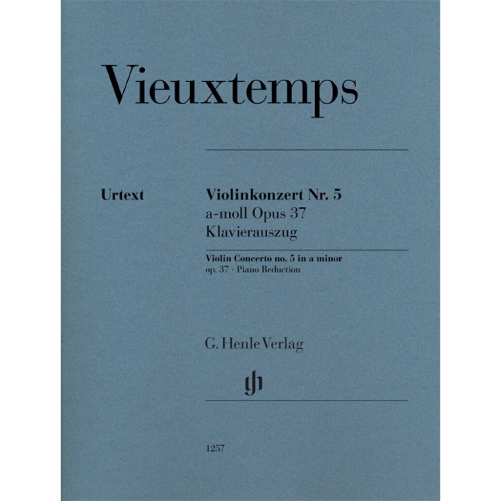 Vieuxtemps, Henry - Violin Concerto no. 5 in a minor op. 37