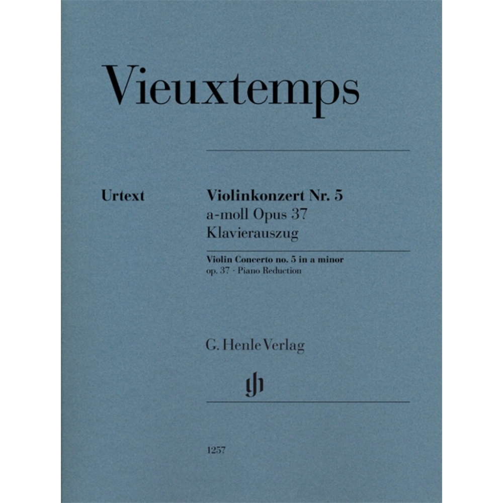 Vieuxtemps, Henri - Violin Concerto no. 5 a minor op. 37