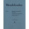 Mendelssohn Bartholdy, Felix - Romance sans paroles op. 109 for Violoncello and Piano