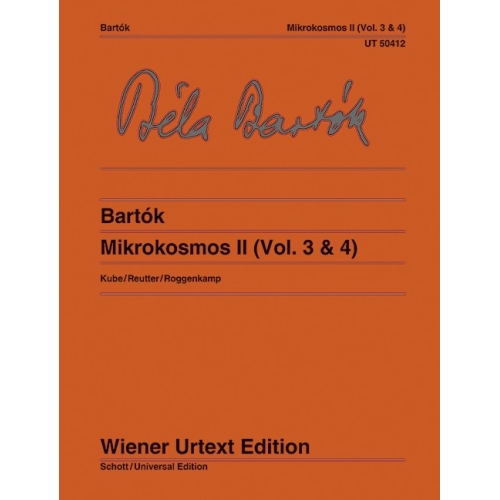 Bartók, Béla - Mikrokosmos Vol. 2 (Vol. 3 & 4)