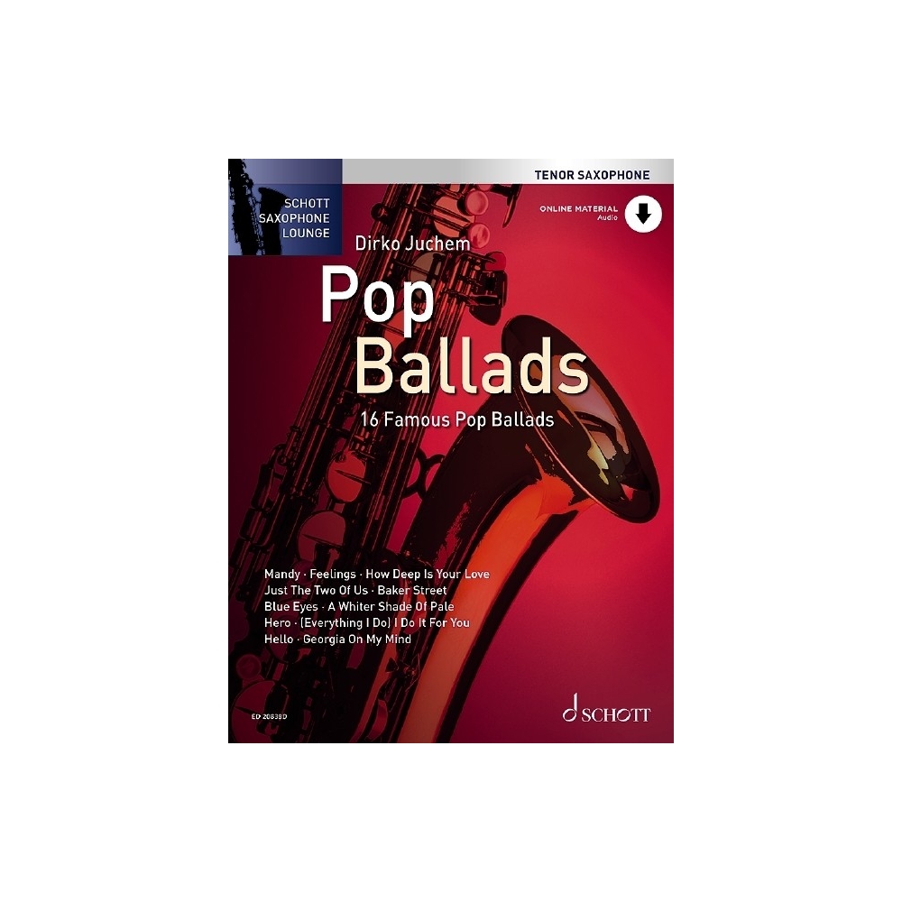 Pop Ballads for Tenor Saxophone