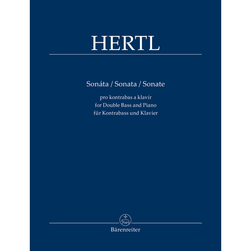 Hertl, Frantisek - Double Bass Sonata
