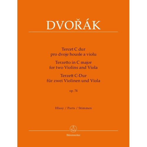 Dvorak, Antonin - Terzetto in C major, Op74