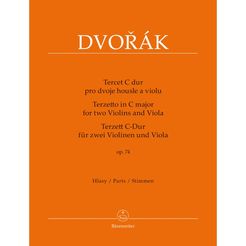Dvorak, Antonin - Terzetto in C major, Op74