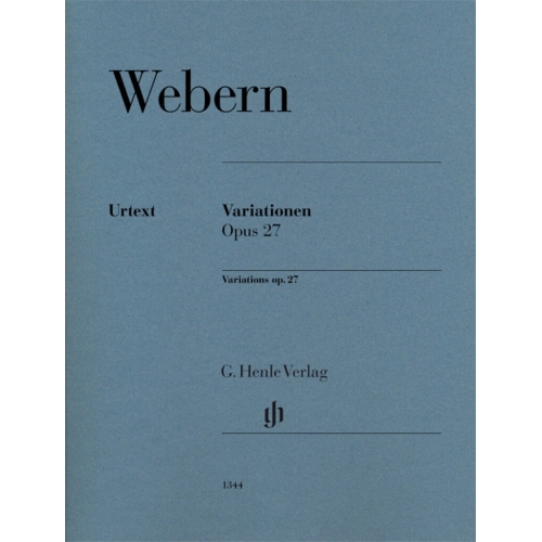 Webern, Anton - Variations op. 27