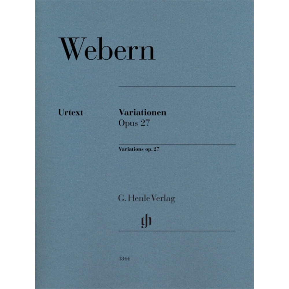 Webern, Anton - Variations op. 27