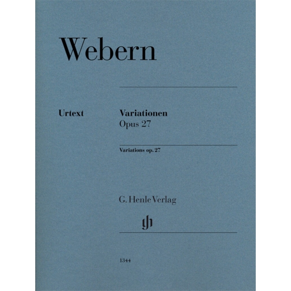 Webern, Anton - Variationen op. 27 